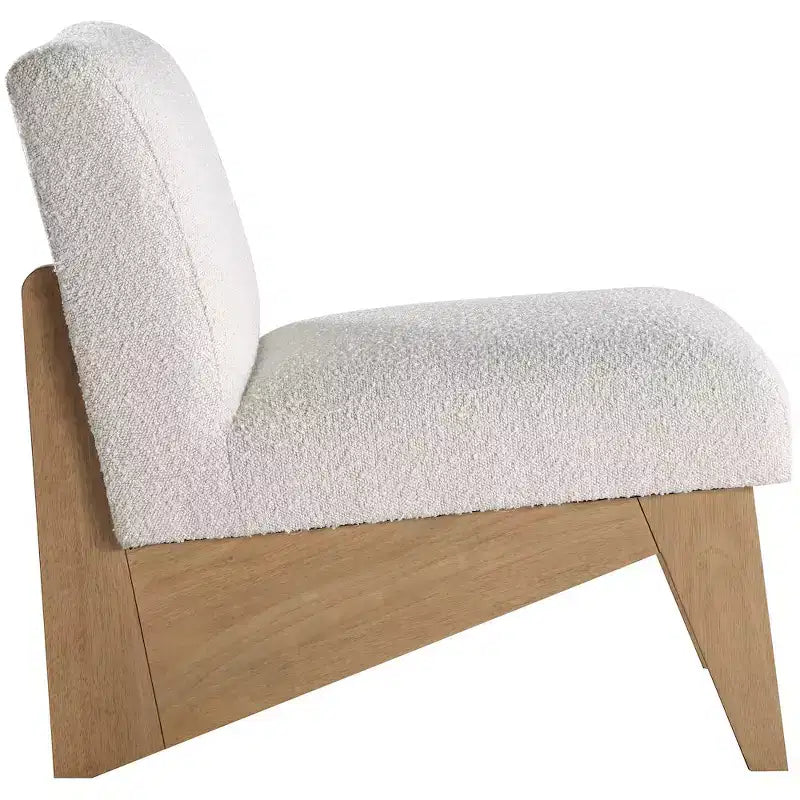 Meridian Furniture,Chapman Boucle Fabric Accent Chair