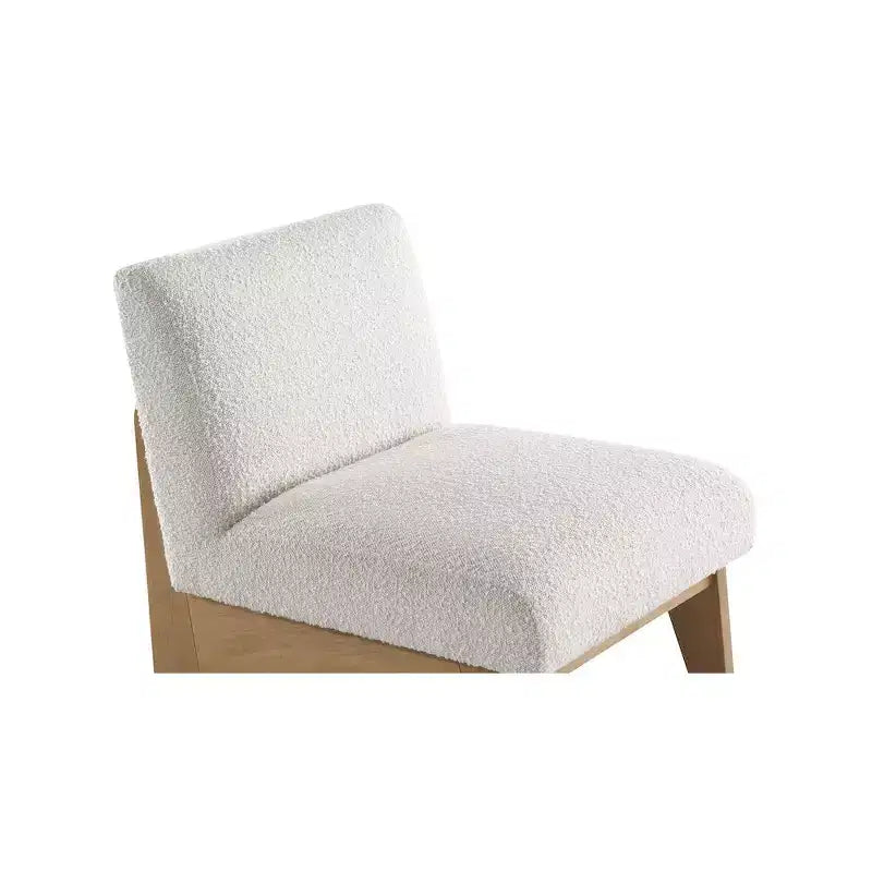 Meridian Furniture,Chapman Boucle Fabric Accent Chair