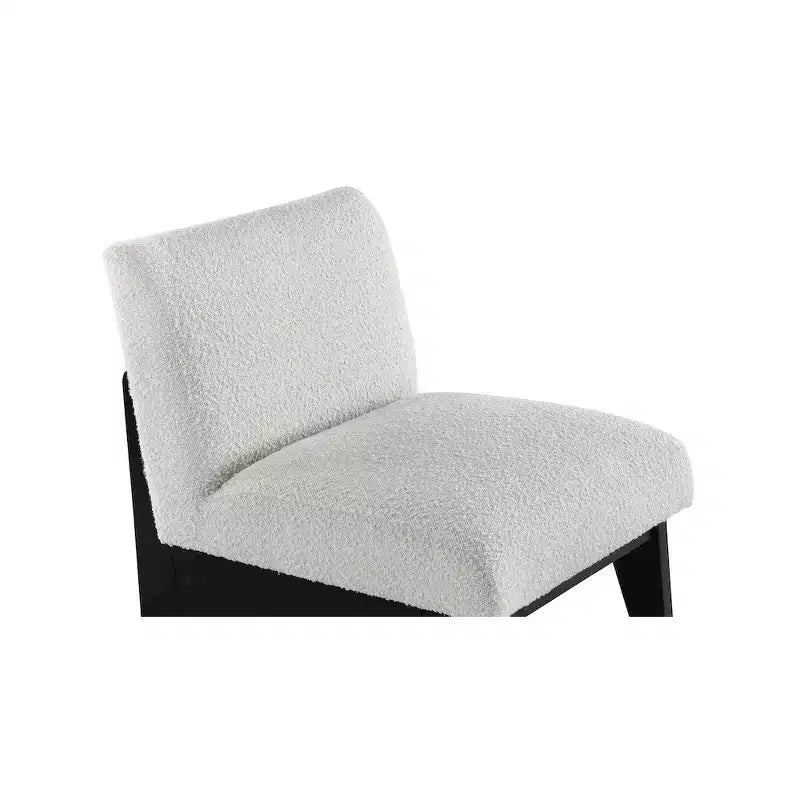 Meridian Furniture,Chapman Boucle Fabric Accent Chair